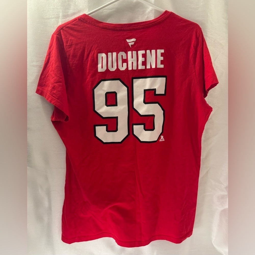 Ottawa Senators Fanatics Men's T Shirt Size X Large Red NHL Hockey Duchene - Picture 4 of 4
